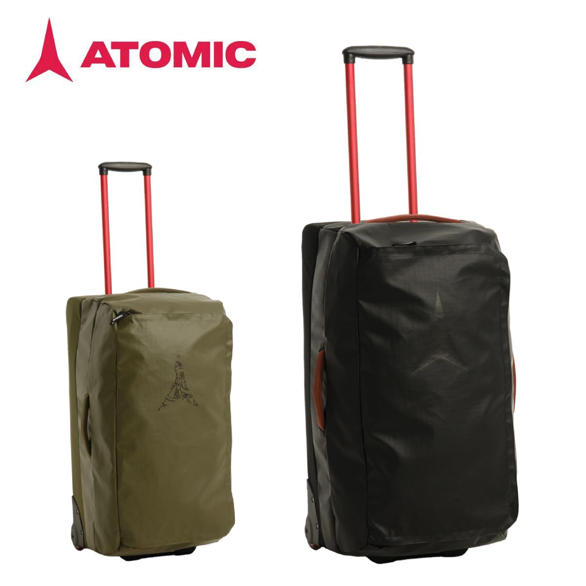 【新款預售】ATOMIC〔滑雪板包 帶滾輪〕＜2027＞TROLLEY 90L / AL50567 0 /