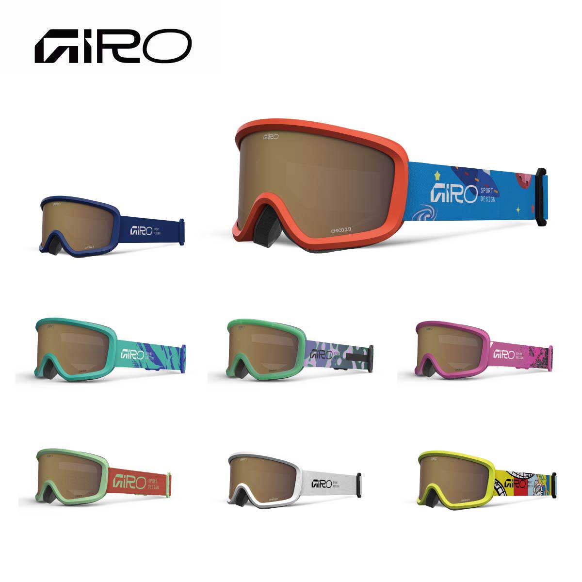〔AA〕【Early Reservation item】GIRO〔Kids Ski Goggles〕＜2027＞Chico II