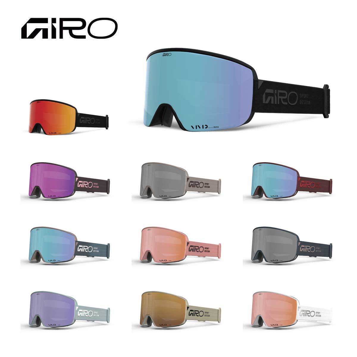 〔AA〕【Early Reservation item】GIRO〔Ski Goggles〕＜2027＞Axis AF