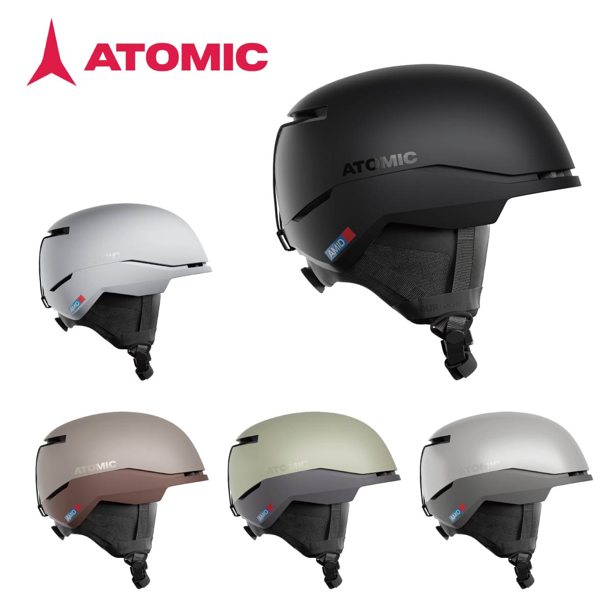 【新款预售】ATOMIC〔滑雪头盔〕＜2027＞FOUR AMID PRO / AN5006