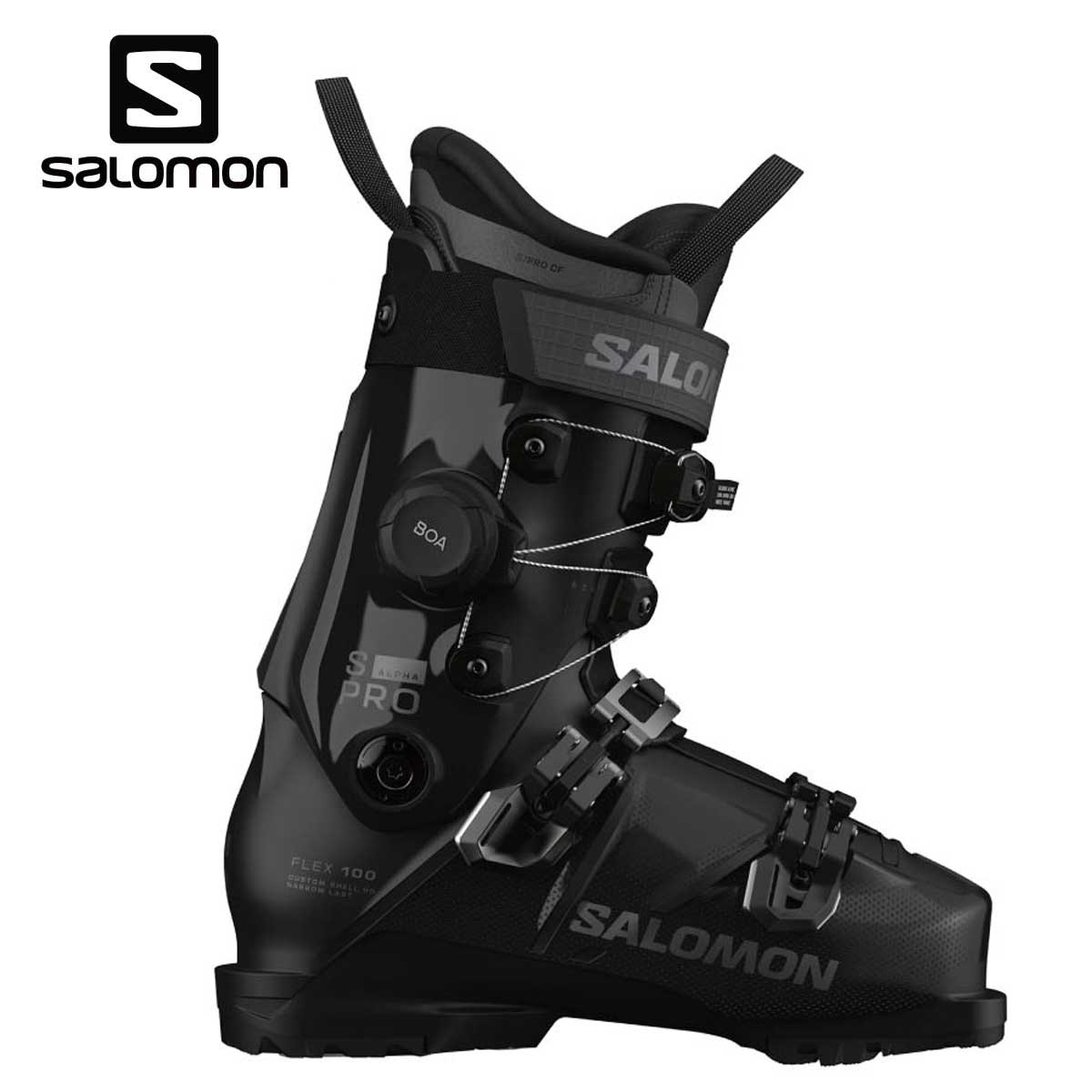 【新款預售】SALOMON〔滑雪鞋〕＜2027＞S/PRO ALPHA C BOA 100 / L49298200【GripWalk】【BOA Fit System】