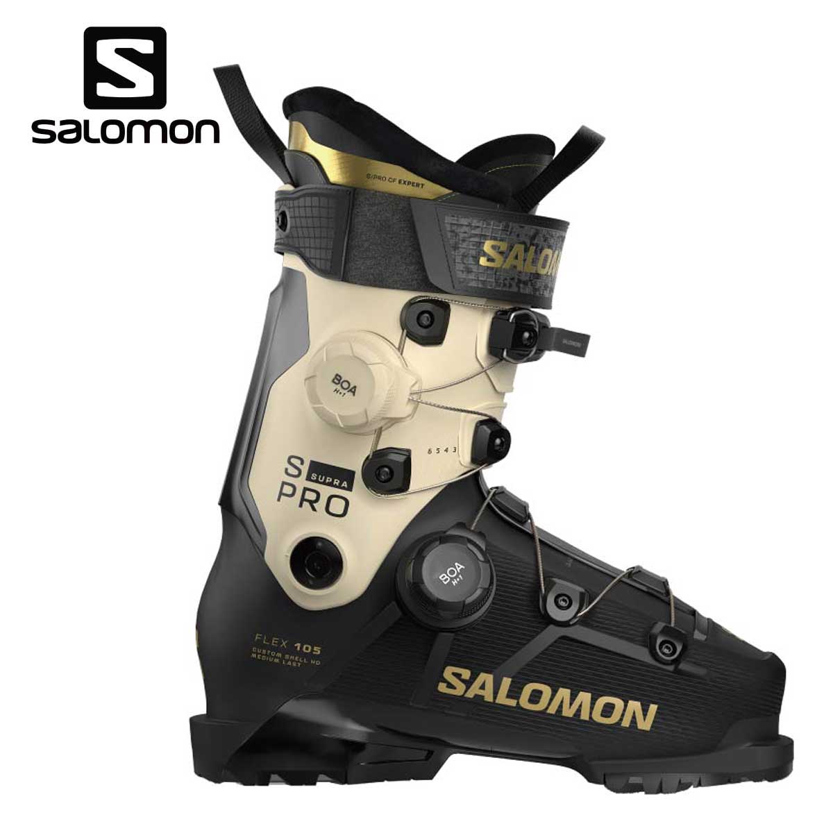 【新款预售】SALOMON〔滑雪鞋 女款〕＜2027＞S/PRO SUPRA DUAL BOA 105W / L45421100【GripWalk】【BOA Fit System】