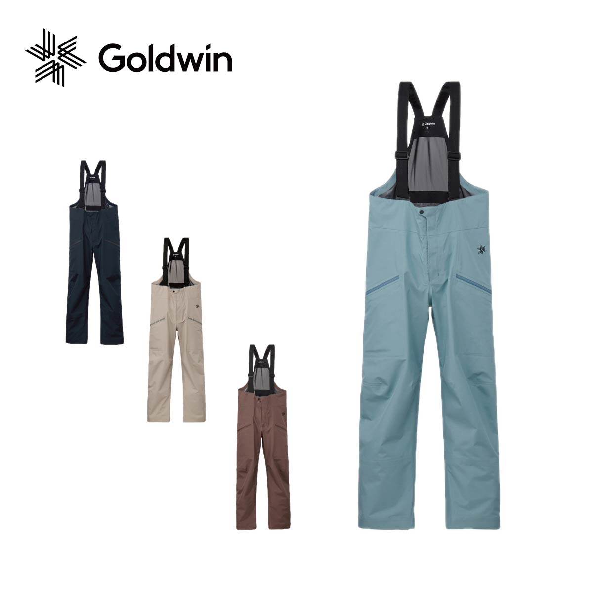 【新款预售】GOLDWIN〔滑雪裤〕＜2027＞GORE-TEX 3L SUSPENDER PANTS / G36350