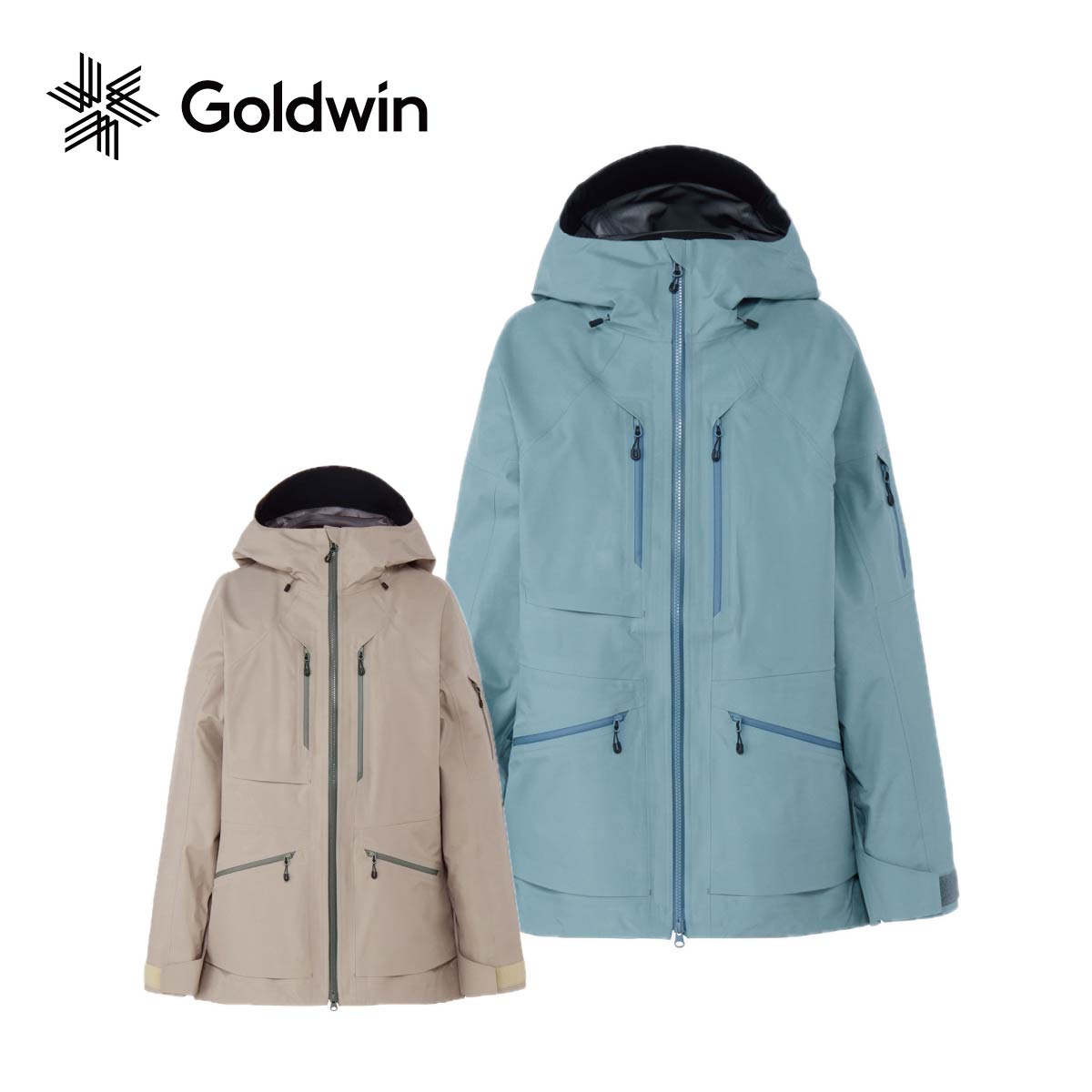 【新款预售】GOLDWIN〔滑雪服 上衣 女款〕＜2027＞W'S GORE-TEX 3L WORK POCKET JACKET / GW06301