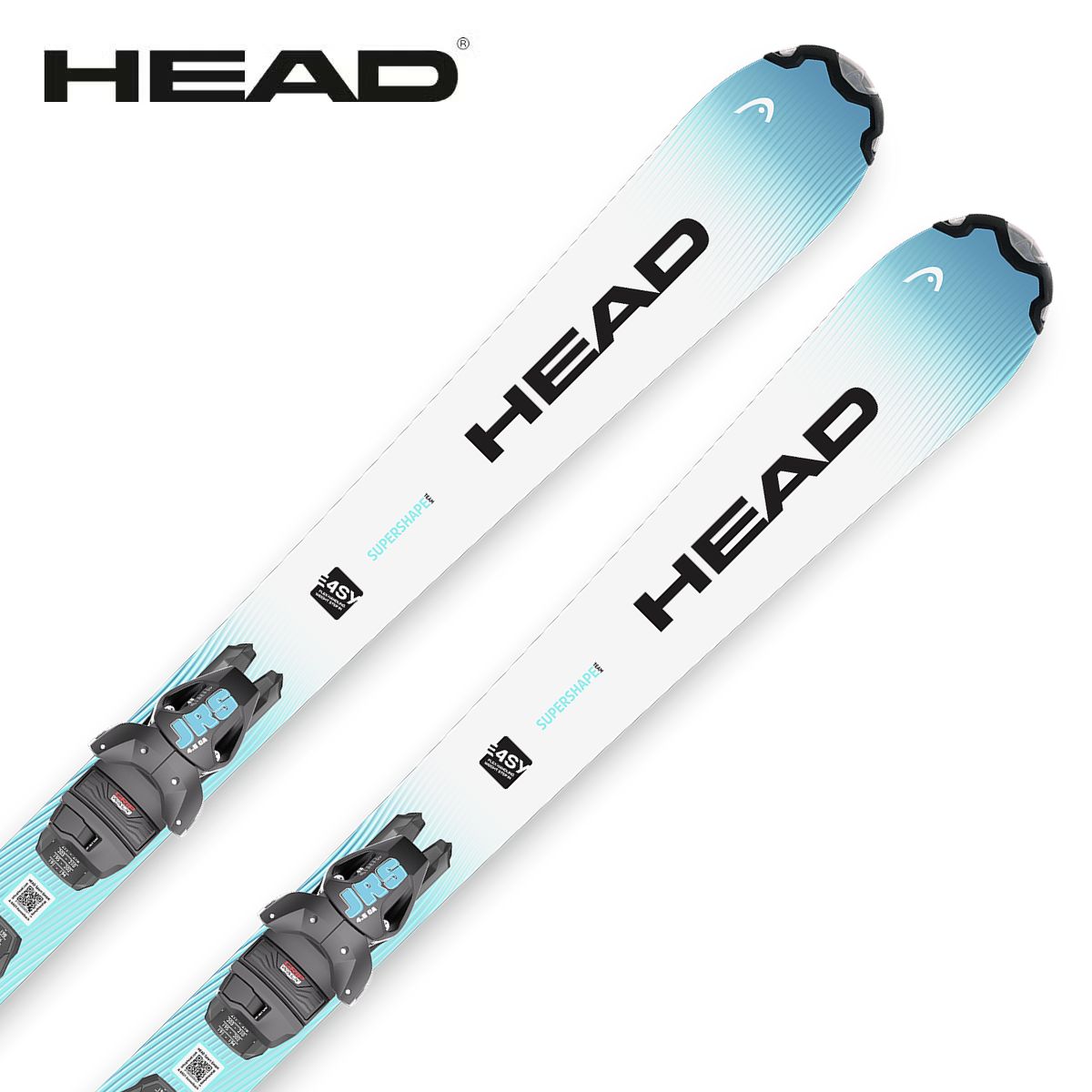 【新款预售】HEAD〔滑雪板 儿童 少年〕＜2027＞SUPERSHAPE TEAM EASY JRS + JRS 4.5 GW CA [I-80] / 314506