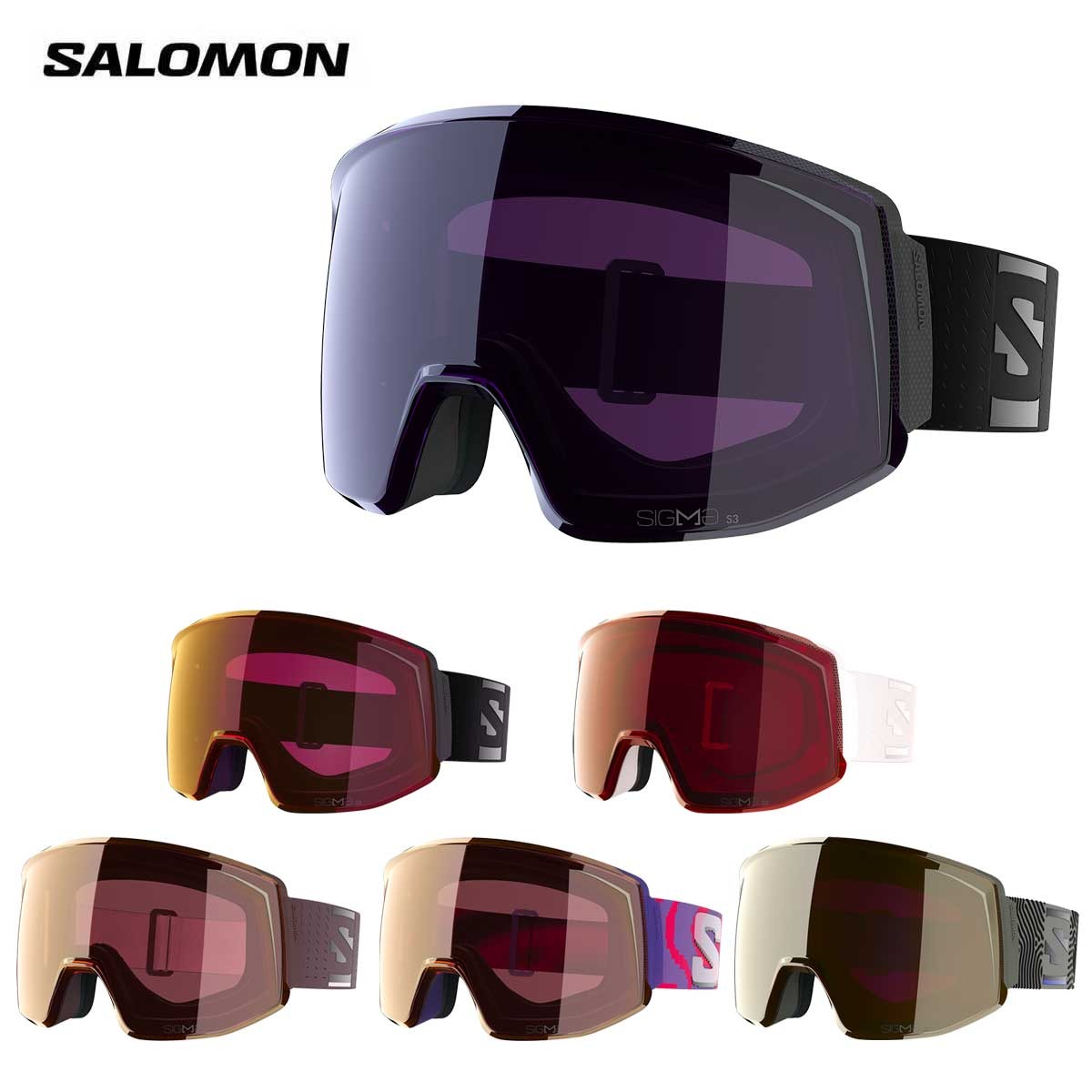 【新款预售】SALOMON〔滑雪镜〕＜2027＞SKARN PRIME SIGMA / and EXTRA LENS / / L4539 00