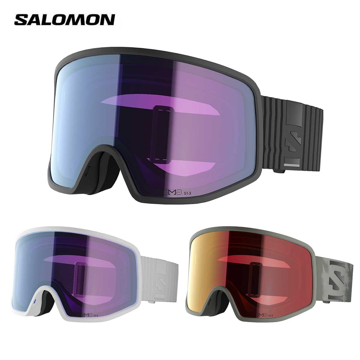 【新款预售】SALOMON〔滑雪镜〕＜2027＞SENTRY PRO LBF SIGMA PHOTO / ASIAN FIT / / L4545 00