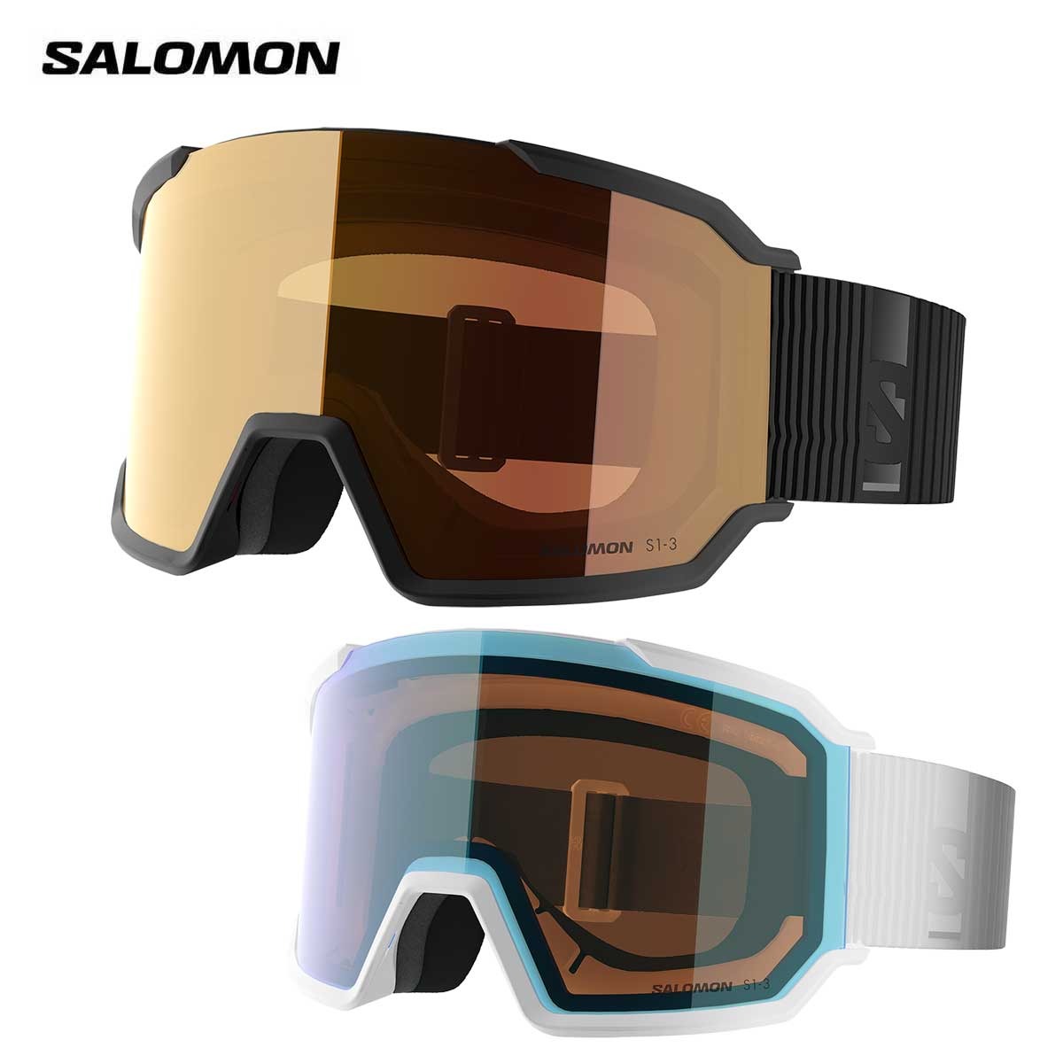 【新款预售】SALOMON〔滑雪镜〕＜2027＞S/VIEW 3 LBF PHOTO / ASIAN FIT / / L45458 00