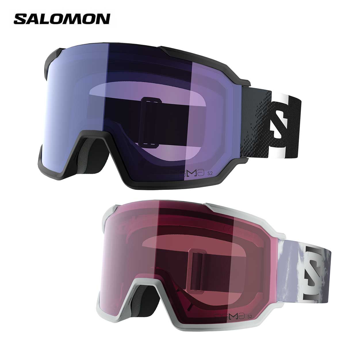 【新款预售】SALOMON〔滑雪镜〕＜2027＞S/VIEW 3 LBF SIGMA / ASIAN FIT / / L45458 00
