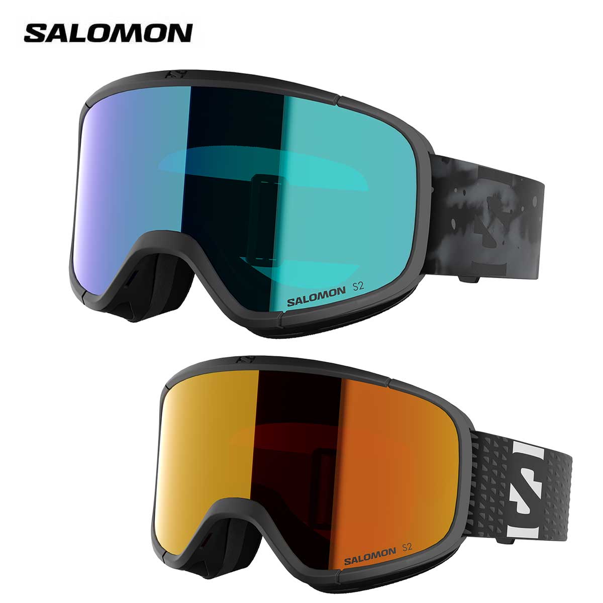 【新款预售】SALOMON〔滑雪镜〕＜2027＞AKSIUM 2.0 LBF / ASIAN FIT / / L45458 00