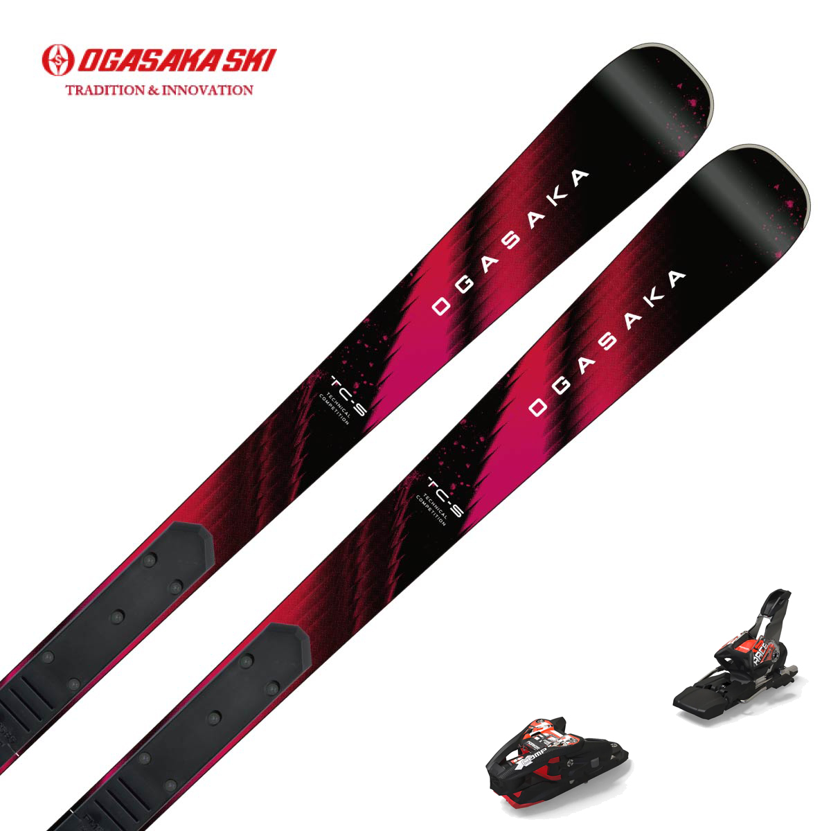 【新款預售】【特殊原因不能發海外】OGASAKA〔滑雪板〕＜2027＞TC-S +FM585 / 11001624 / +<24>XCOMP 12 / 6820U1MS /