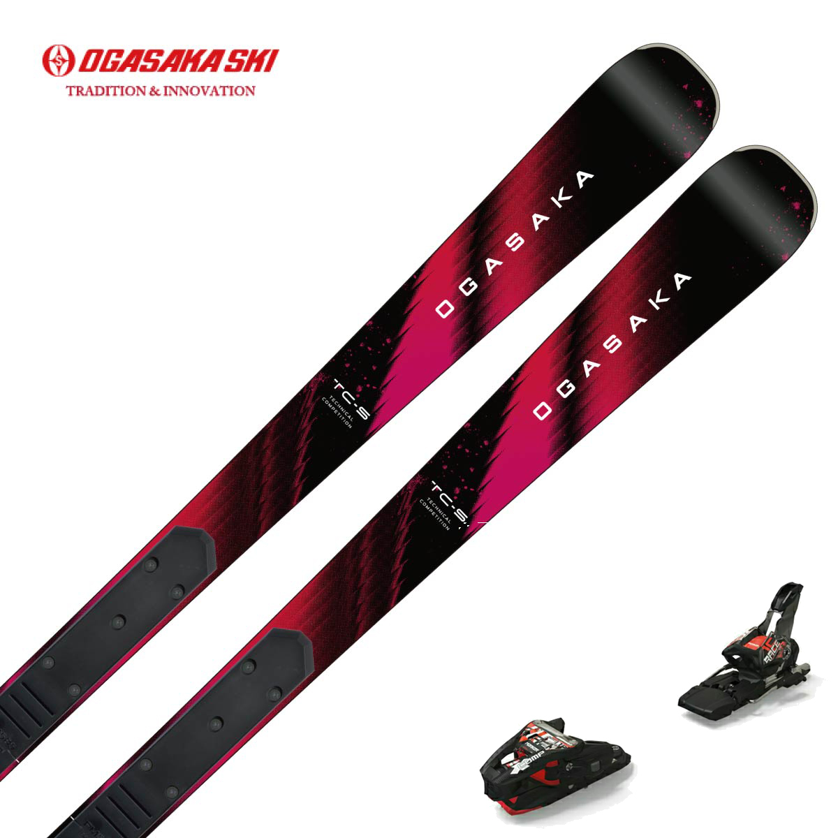 【新款預售】【特殊原因不能發海外】OGASAKA〔滑雪板〕＜2027＞TC-S +FM585 / 11001624 / +<24>XCOMP 16 / 6920U1MS /