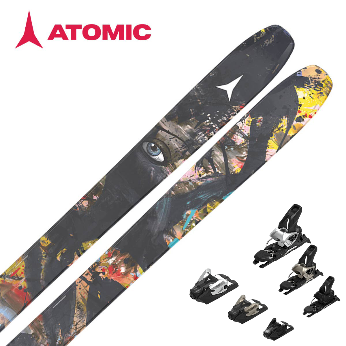 【新款預售】ATOMIC〔滑雪板〕＜2027＞BENT 110 / AA0030958 / +<27>ATOMIC STRIVE 12 GW