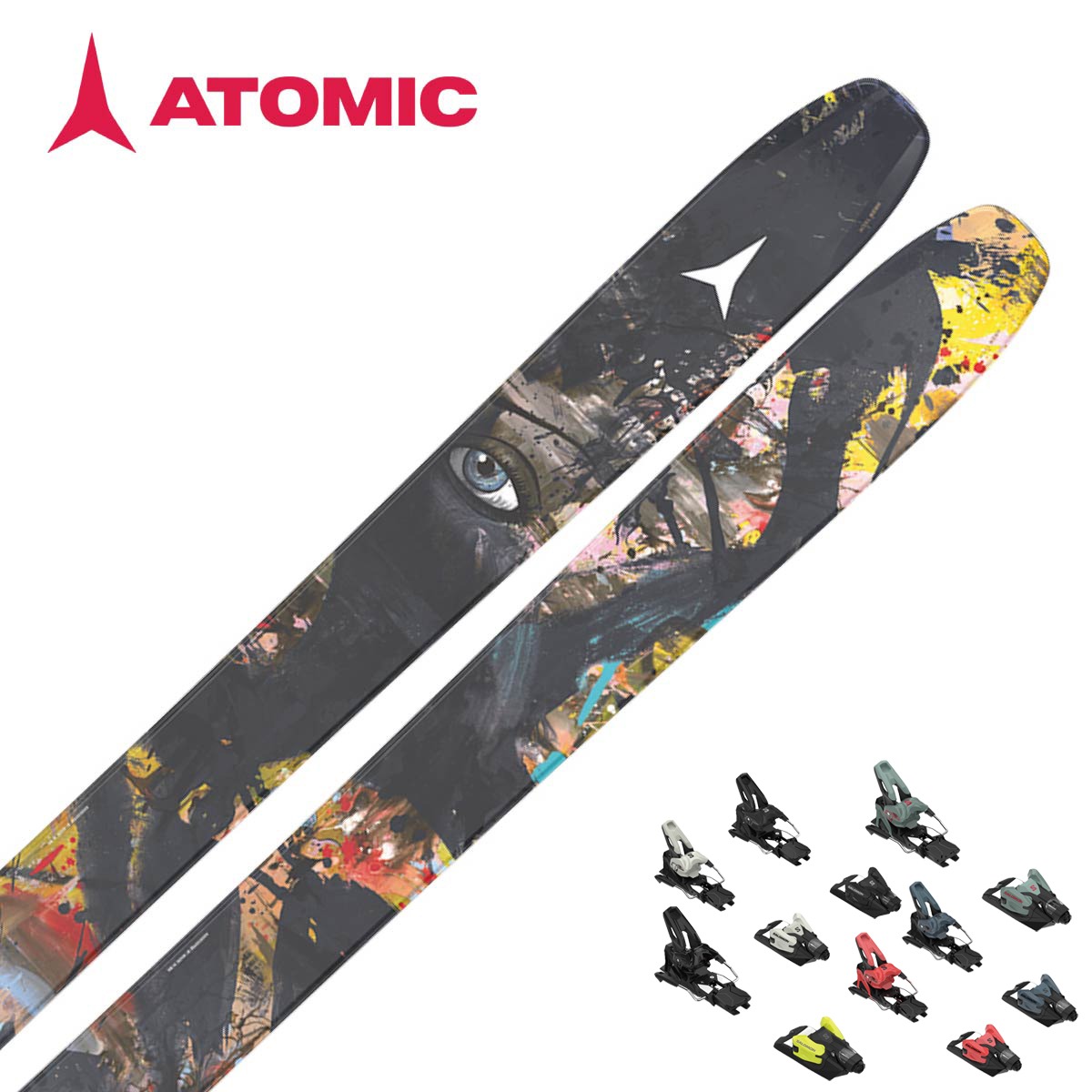 【新款預售】ATOMIC〔滑雪板〕＜2027＞BENT 110 / AA0030958 / +<27>SALOMON STRIVE 14 GW