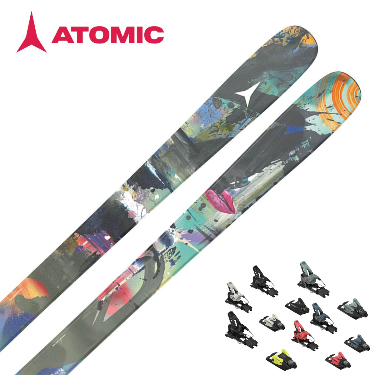 【新款預售】ATOMIC〔滑雪板〕＜2027＞BENT 85 / AA0030962 / +<27>SALOMON STRIVE 14 GW