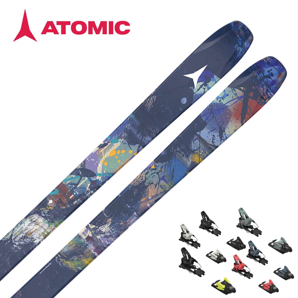【新款預售】ATOMIC〔滑雪板〕＜2027＞BENT 90 / AA0030956 / +<27>SALOMON STRIVE 14 GW