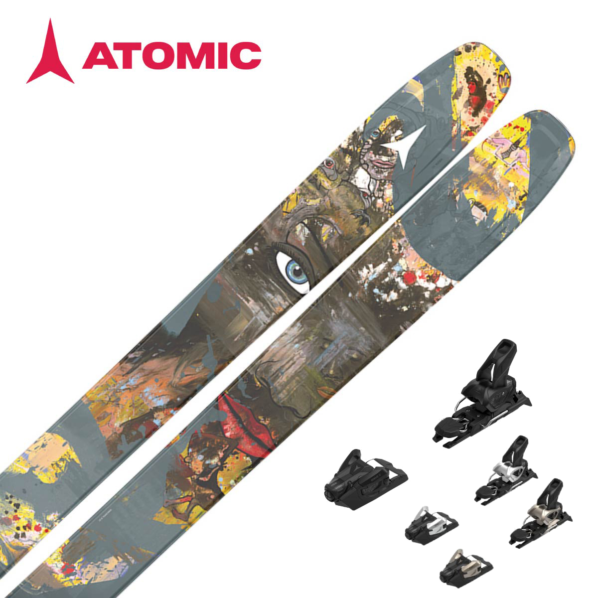 【新款預售】ATOMIC〔滑雪板〕＜2027＞BENT CHETLER 120 / AA0030954 / +<27>ATOMIC STRIVE 12 GW