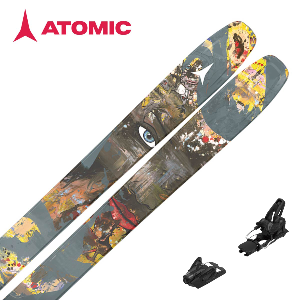 ATOMIC〔滑雪板〕＜2027＞BENT CHETLER 120 / AA0030954 / +<27>ATOMIC STRIVE 14 MN