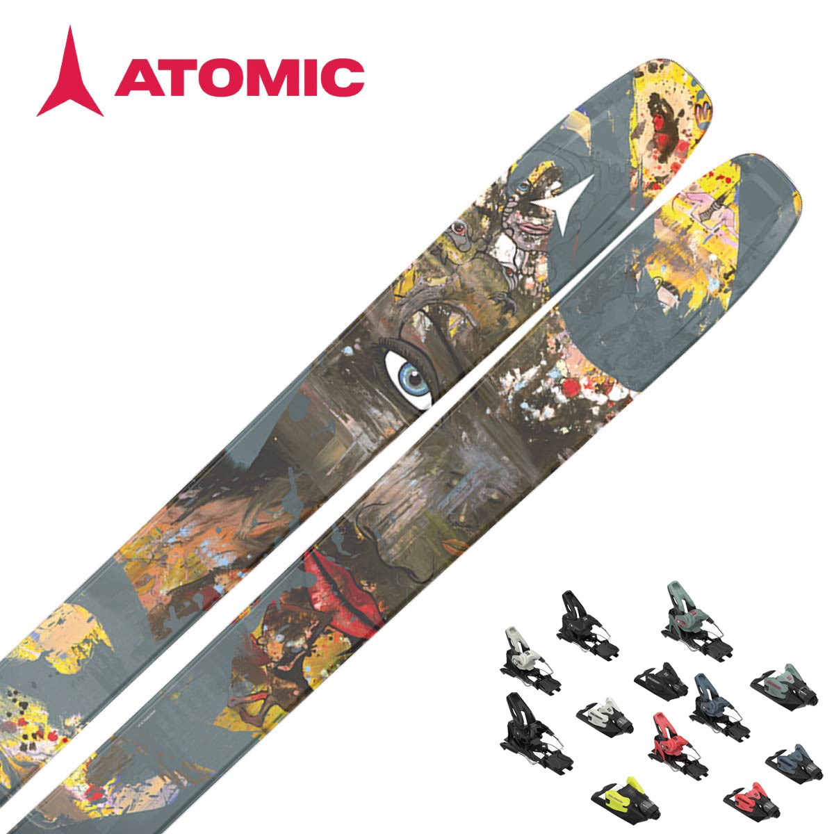 【新款預售】ATOMIC〔滑雪板〕＜2027＞BENT CHETLER 120 / AA0030954 / +<27>SALOMON STRIVE 14 GW