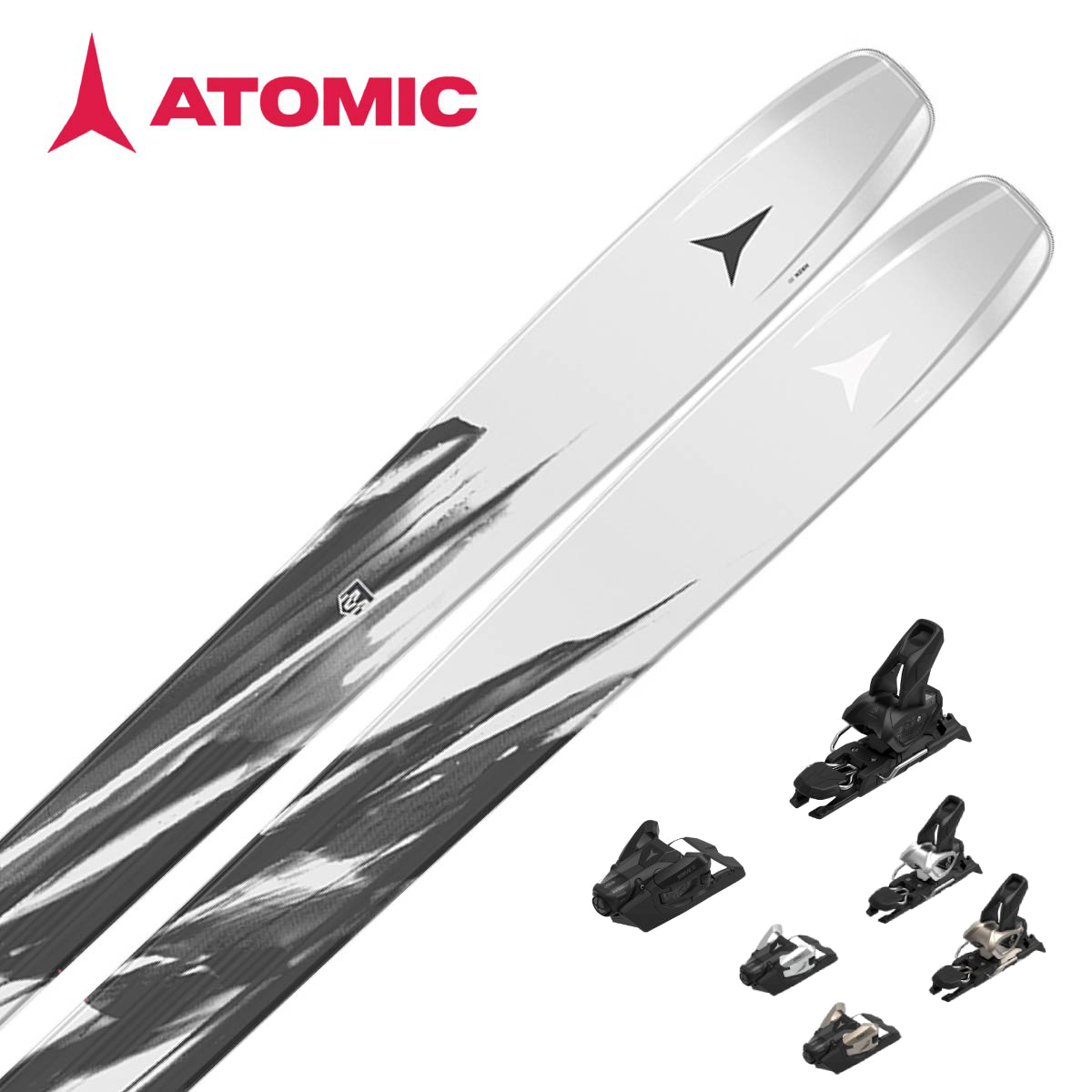 【新款預售】ATOMIC〔滑雪板〕＜2027＞MAVERICK 115 CTI / AA0030938 / +<27>ATOMIC STRIVE 12 GW