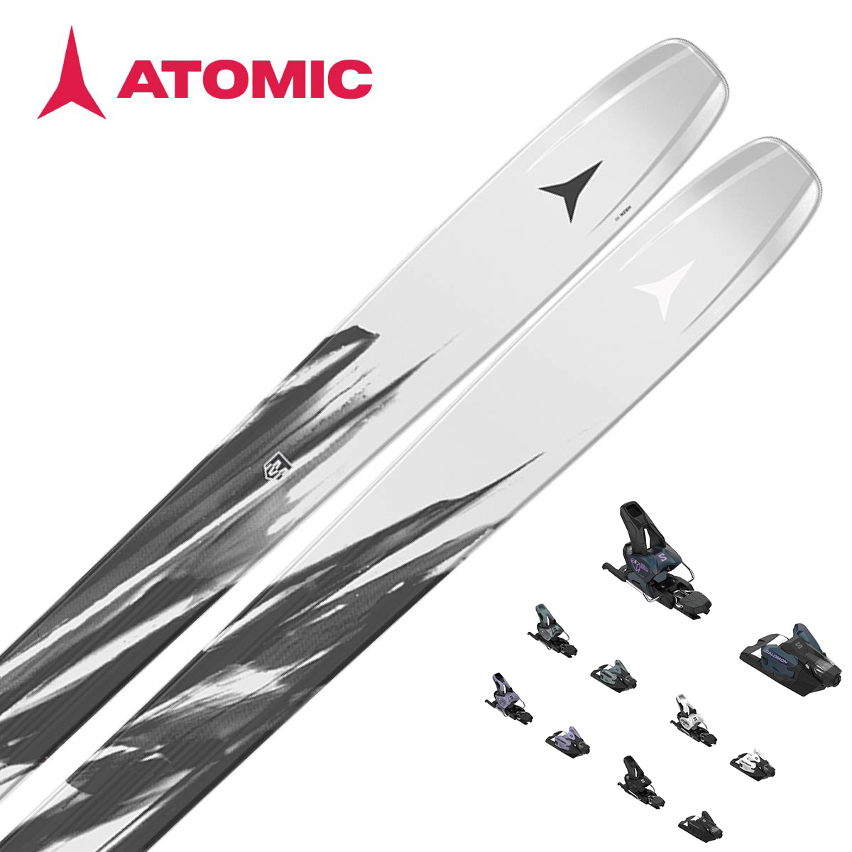 【新款預售】ATOMIC〔滑雪板〕＜2027＞MAVERICK 115 CTI / AA0030938 / +<27>SALOMON STRIVE 12 GW