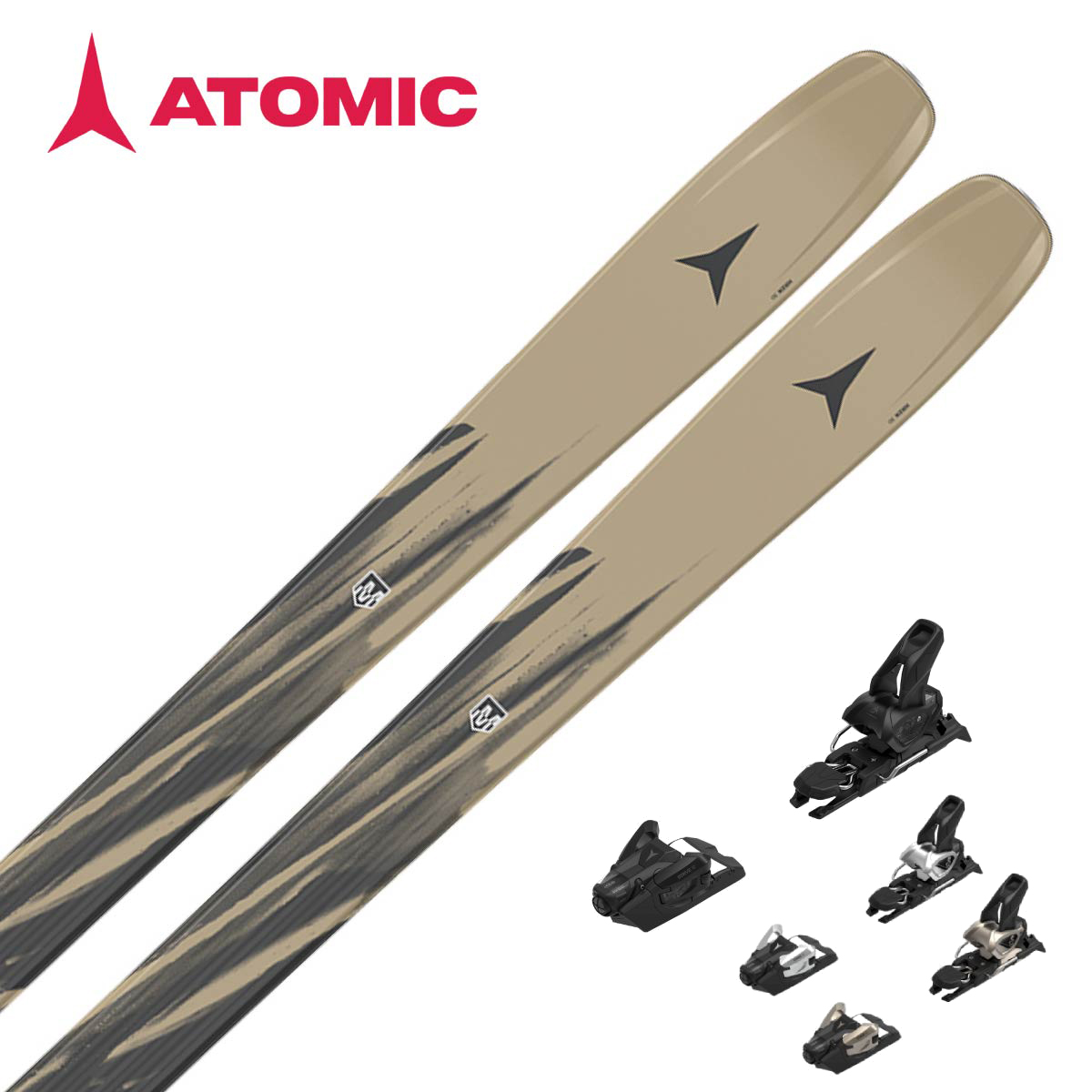 【新款預售】ATOMIC〔滑雪板〕＜2027＞MAVERICK 86 C / AA0030930 / +<27>ATOMIC STRIVE 12 GW