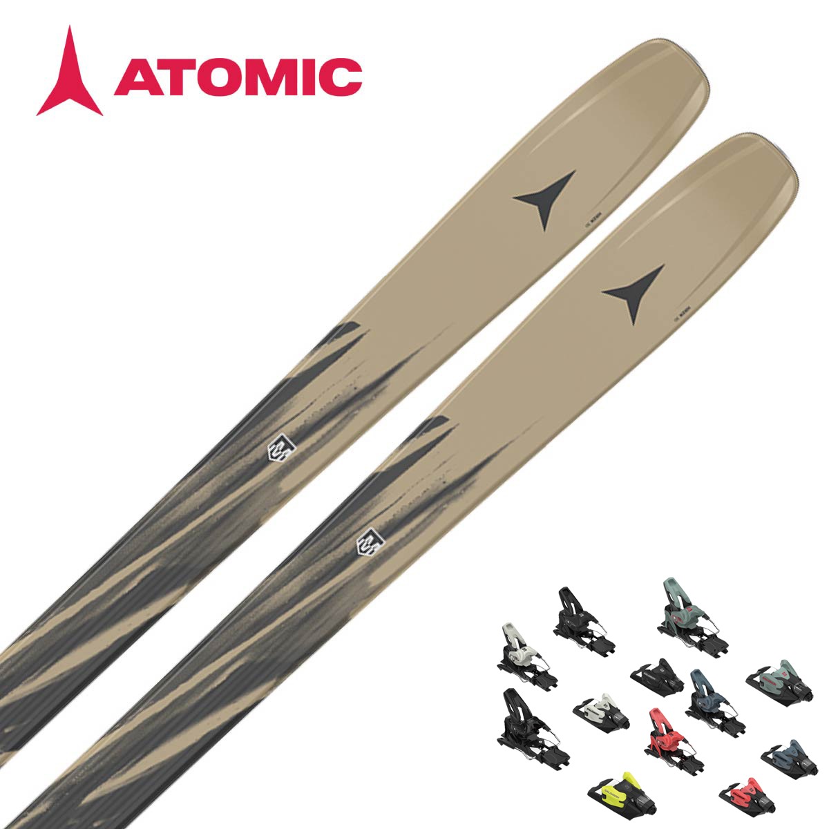 【新款預售】ATOMIC〔滑雪板〕＜2027＞MAVERICK 86 C / AA0030930 / +<27>SALOMON STRIVE 14 GW