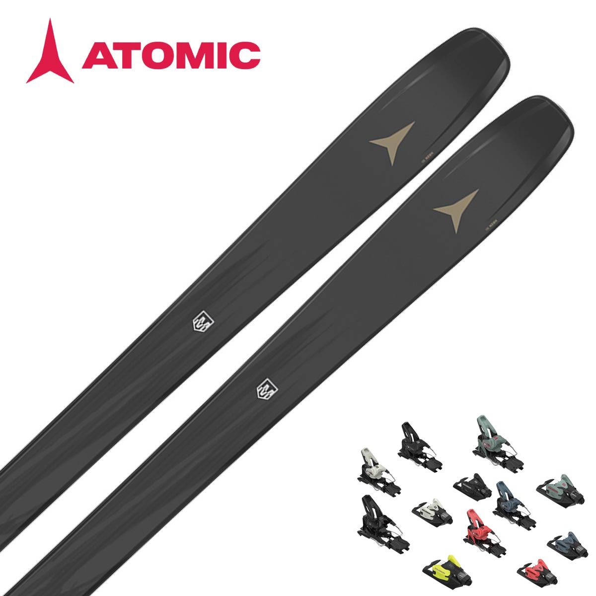 【新款預售】ATOMIC〔滑雪板〕＜2027＞MAVERICK 88 CTI / AA0030934 / +<27>SALOMON STRIVE 14 GW