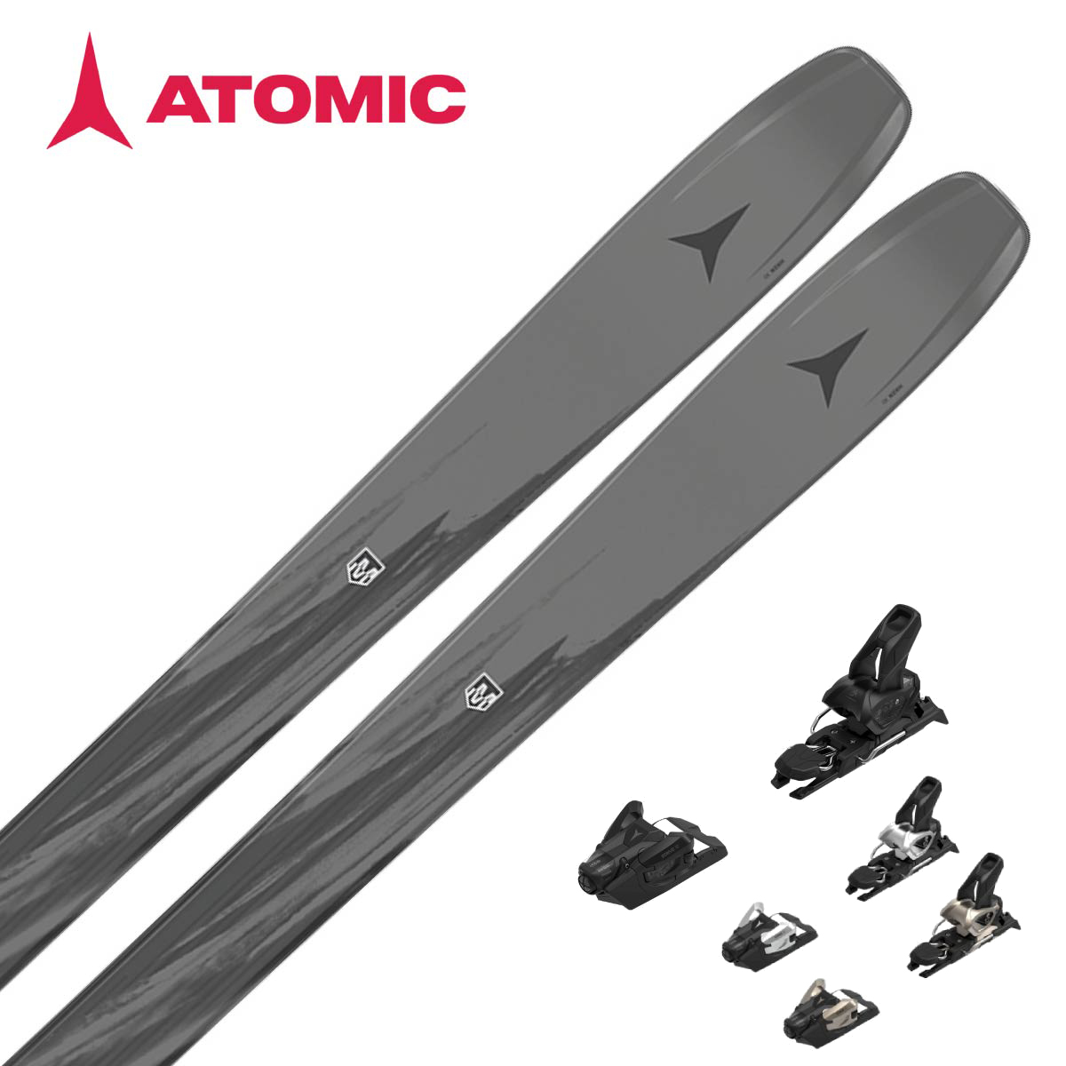 【新款預售】ATOMIC〔滑雪板〕＜2027＞MAVERICK 96 CTI / AA0030928 / +<27>ATOMIC STRIVE 12 GW