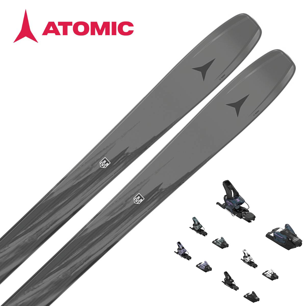 【新款预售】ATOMIC〔滑雪板〕＜2027＞MAVERICK 96 CTI / AA0030928 / +<27>SALOMON STRIVE 12 GW