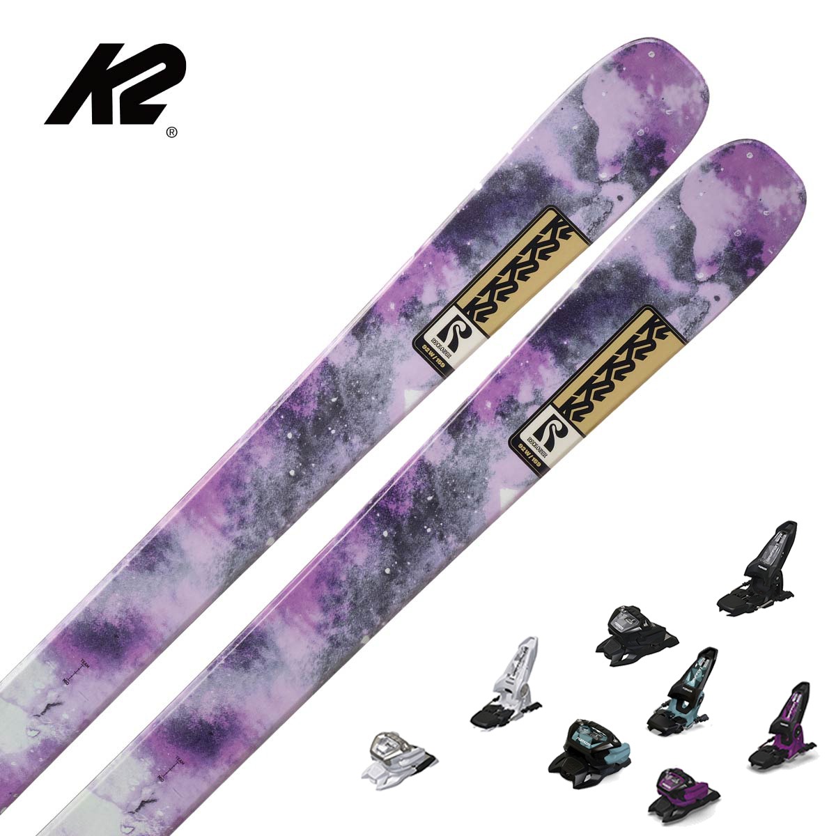 【新款预售】【特殊原因不能发中国】K2〔女款 滑雪板〕＜2027＞RECKONER 92 W / KS250973 / +<26>GRIFFON 13 GW