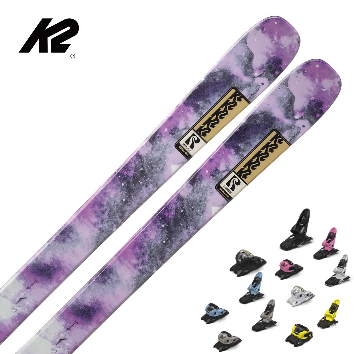 【新款预售】【特殊原因不能发中国】K2〔滑雪板〕＜2027＞RECKONER 92 W / KS250973 / +<27>SQUIRE 11