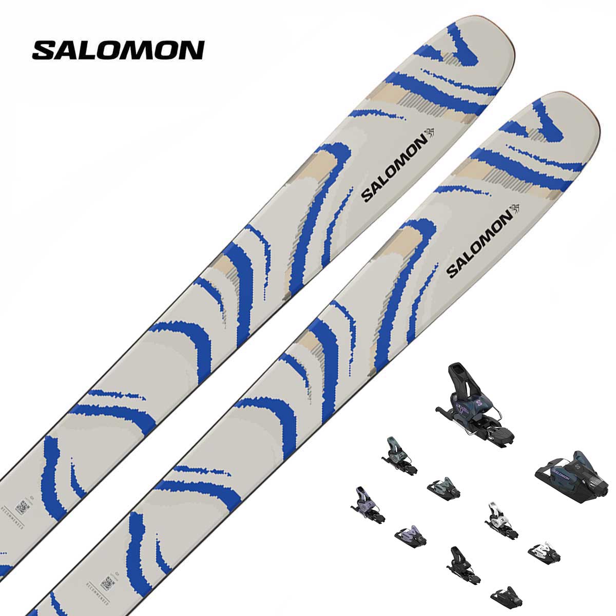【新款預售】SALOMON〔滑雪板〕＜2027＞QST 106 ALMOND MILK / L47774500 / +<27>SALOMON STRIVE 12 GW