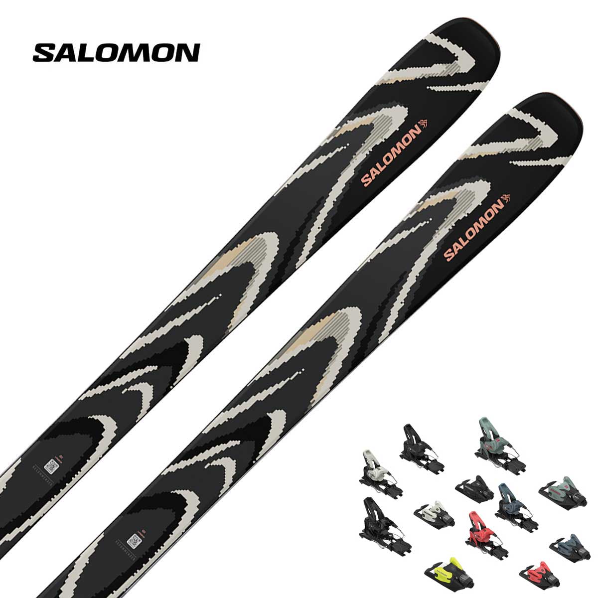 【新款預售】SALOMON〔滑雪板〕＜2027＞QST 94 BLACK / L47826100 / +<27>SALOMON STRIVE 14 GW