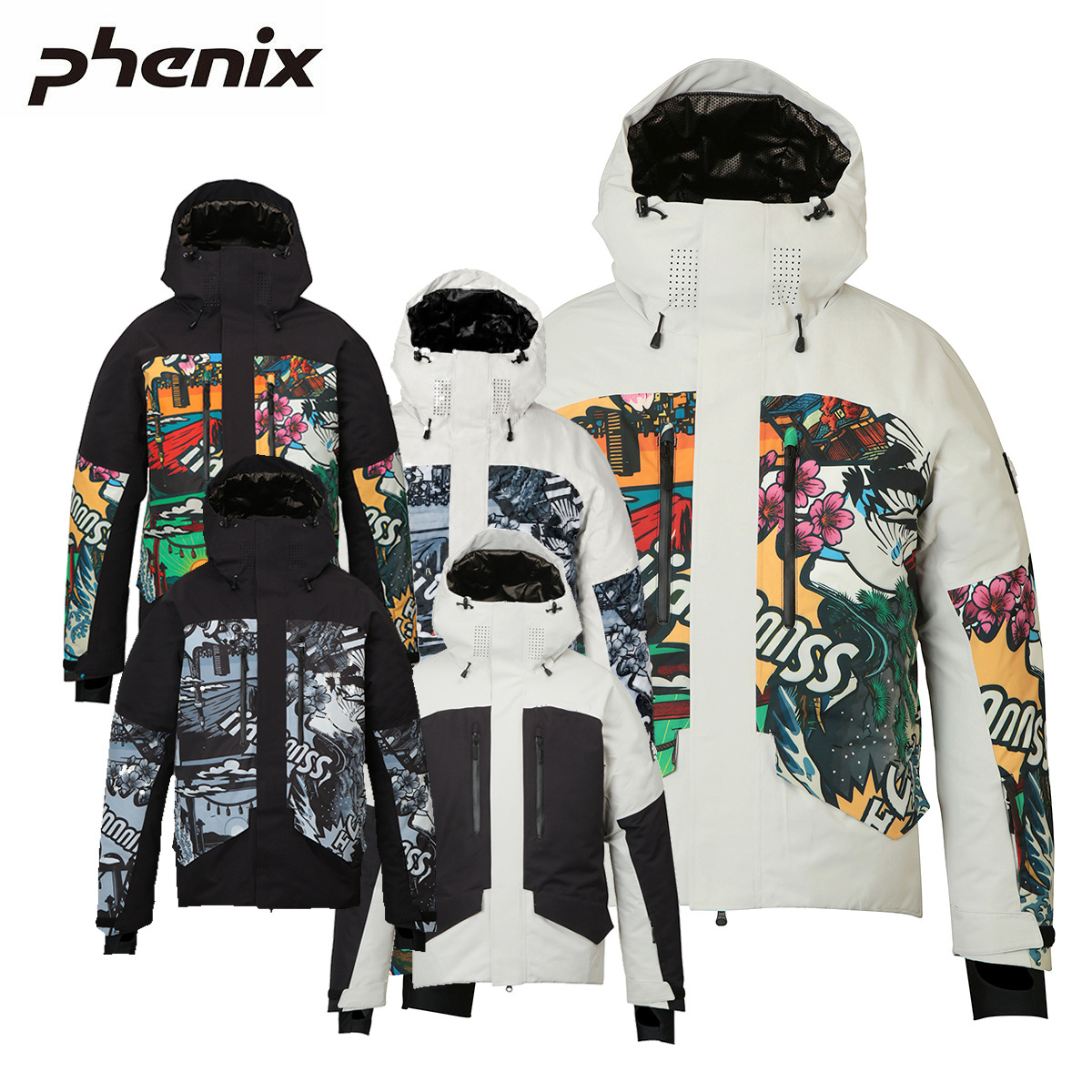 【新款预售】PHENIX〔滑雪服 上衣〕＜2027＞AKT TZWK JACKET / PSM26OT01