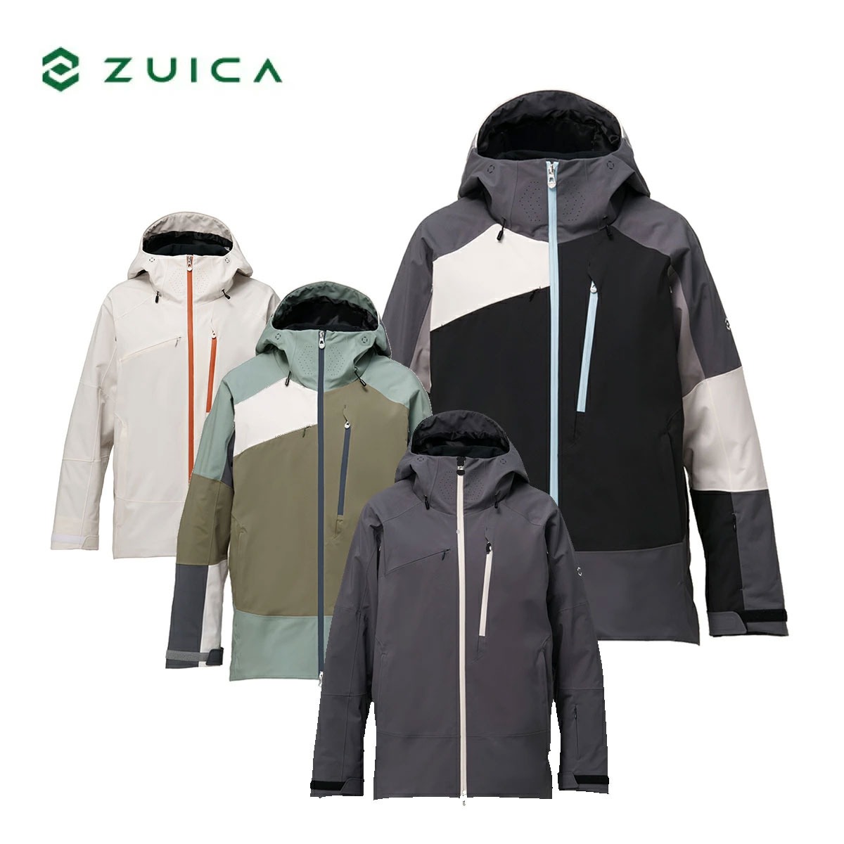 【新款預售】ZUICA〔滑雪衣 上衣 男款〕＜2027＞CUBELINE SHELL JACKET / ZAM26OT09