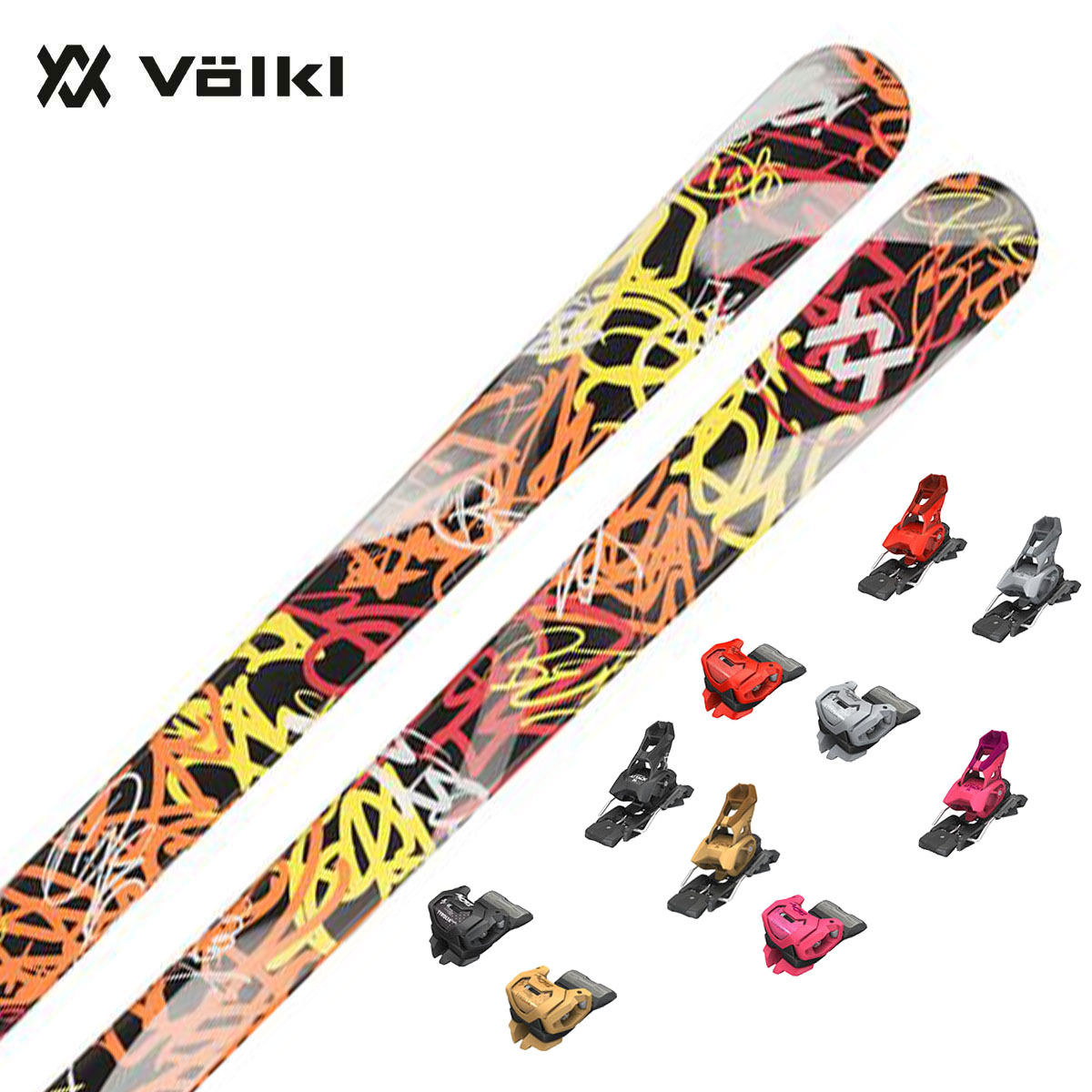 VOLKL〔滑雪板〕＜2025＞REVOLT 81 / V2410162000 / + <27>ATTACK 14 GW