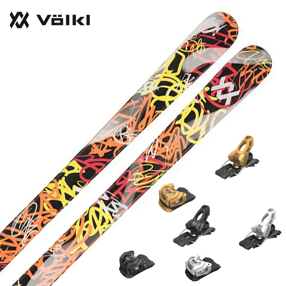 VOLKL〔滑雪板〕＜2025＞REVOLT 81 / V2410162000 / + <27>ATTACK LYT 11 GW