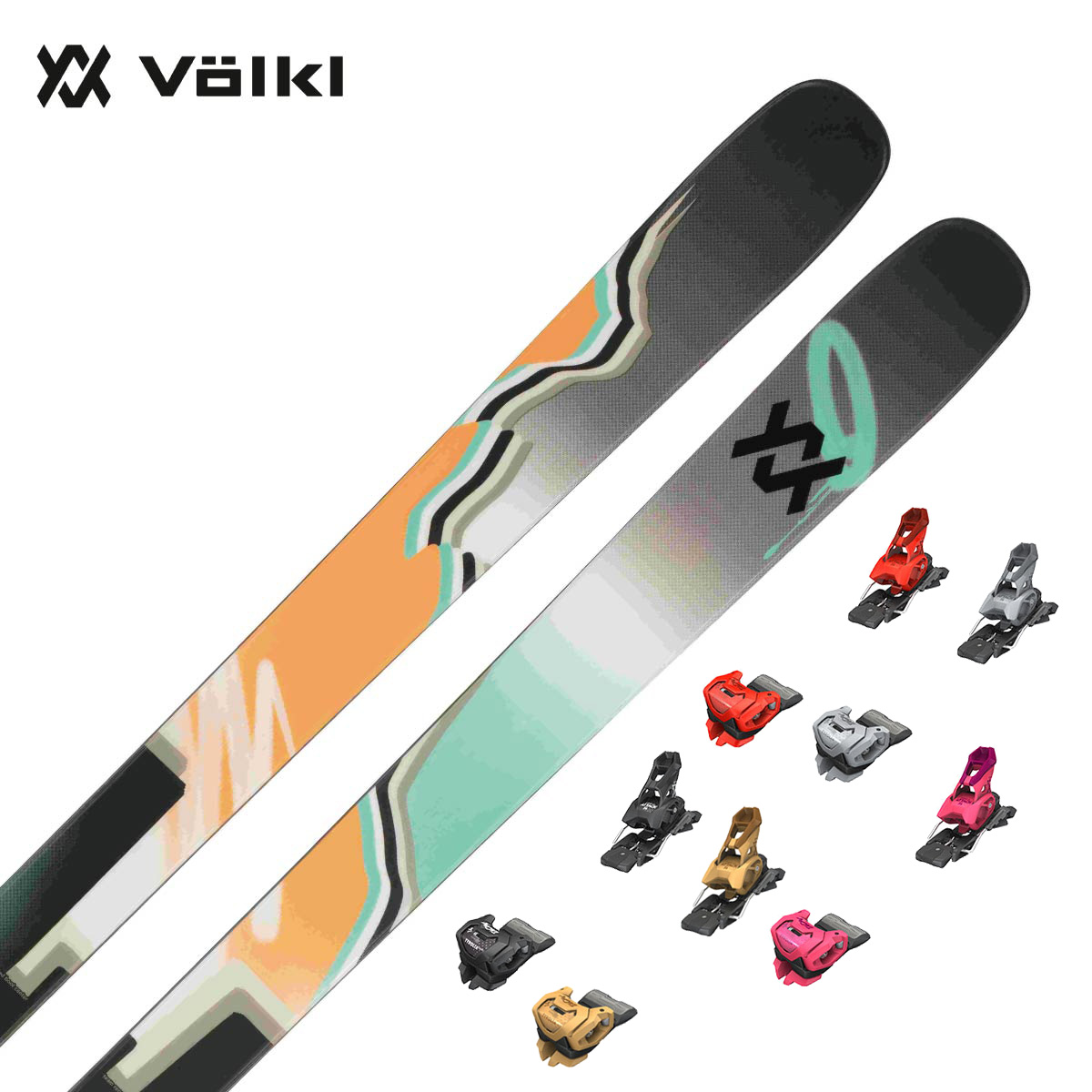 VOLKL〔滑雪板〕＜2025＞REVOLT 84 / V2410156000 / + <27>ATTACK 14 GW