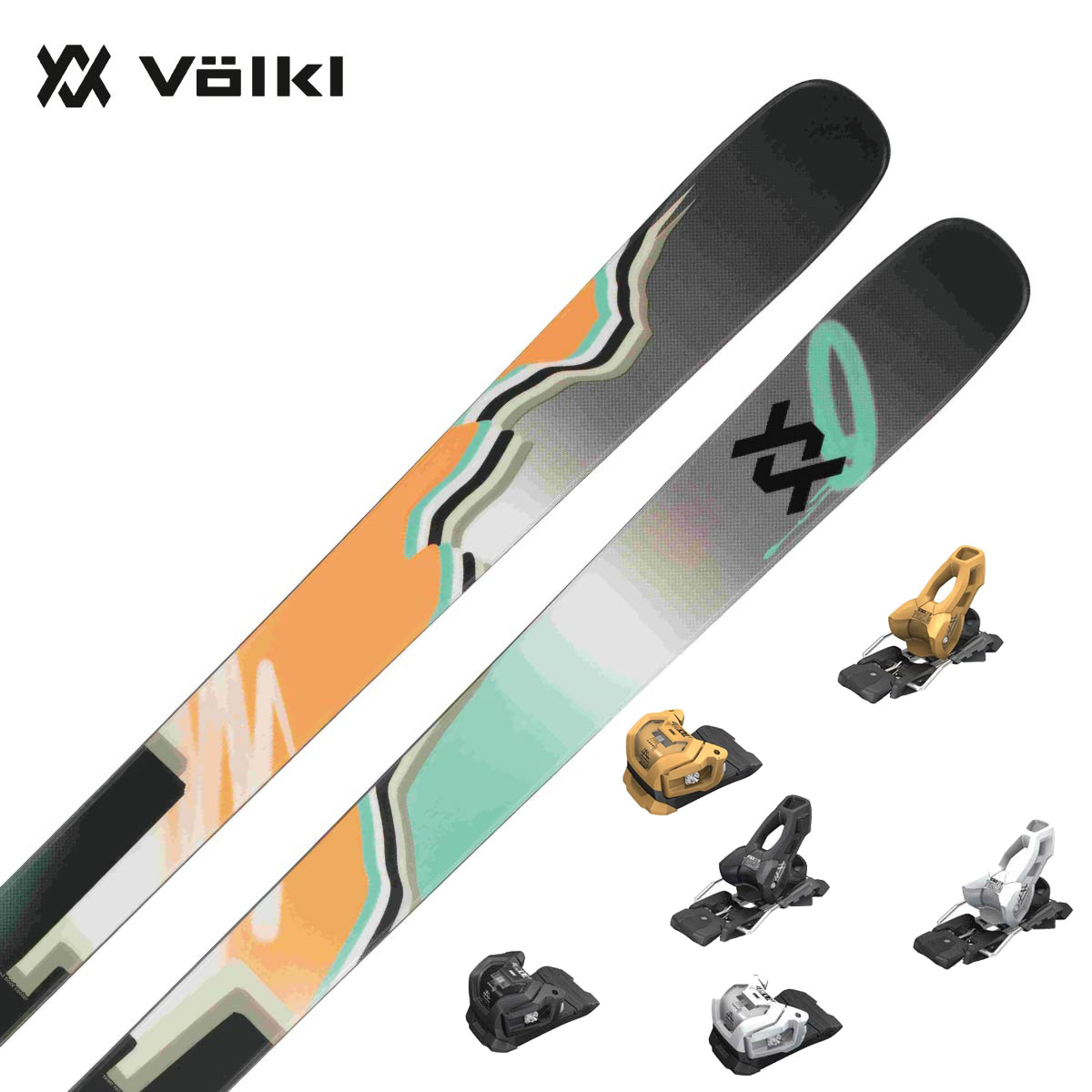 VOLKL〔滑雪板〕＜2025＞REVOLT 84 / V2410156000 / + <27>ATTACK LYT 11 GW