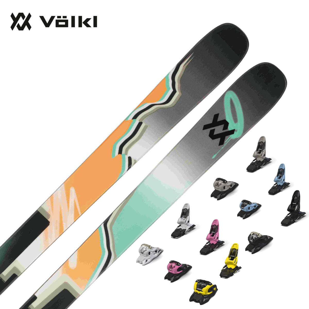 VOLKL〔滑雪板〕＜2025＞REVOLT 90 / V2410155000 / + <27>SQUIRE 11