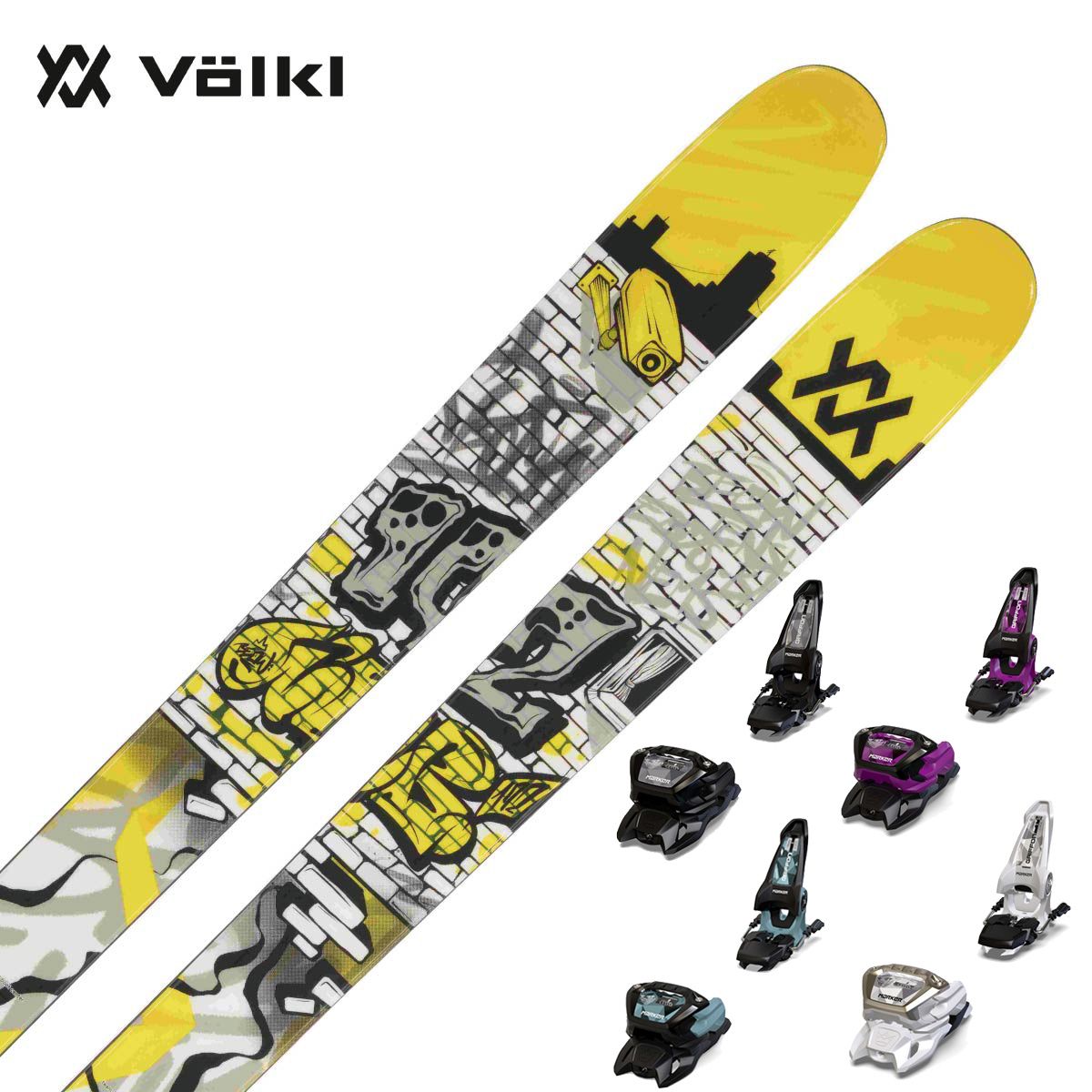 VOLKL〔滑雪板〕＜2025＞REVOLT 96 / V2410153000 / + <26>GRIFFON 13 GW