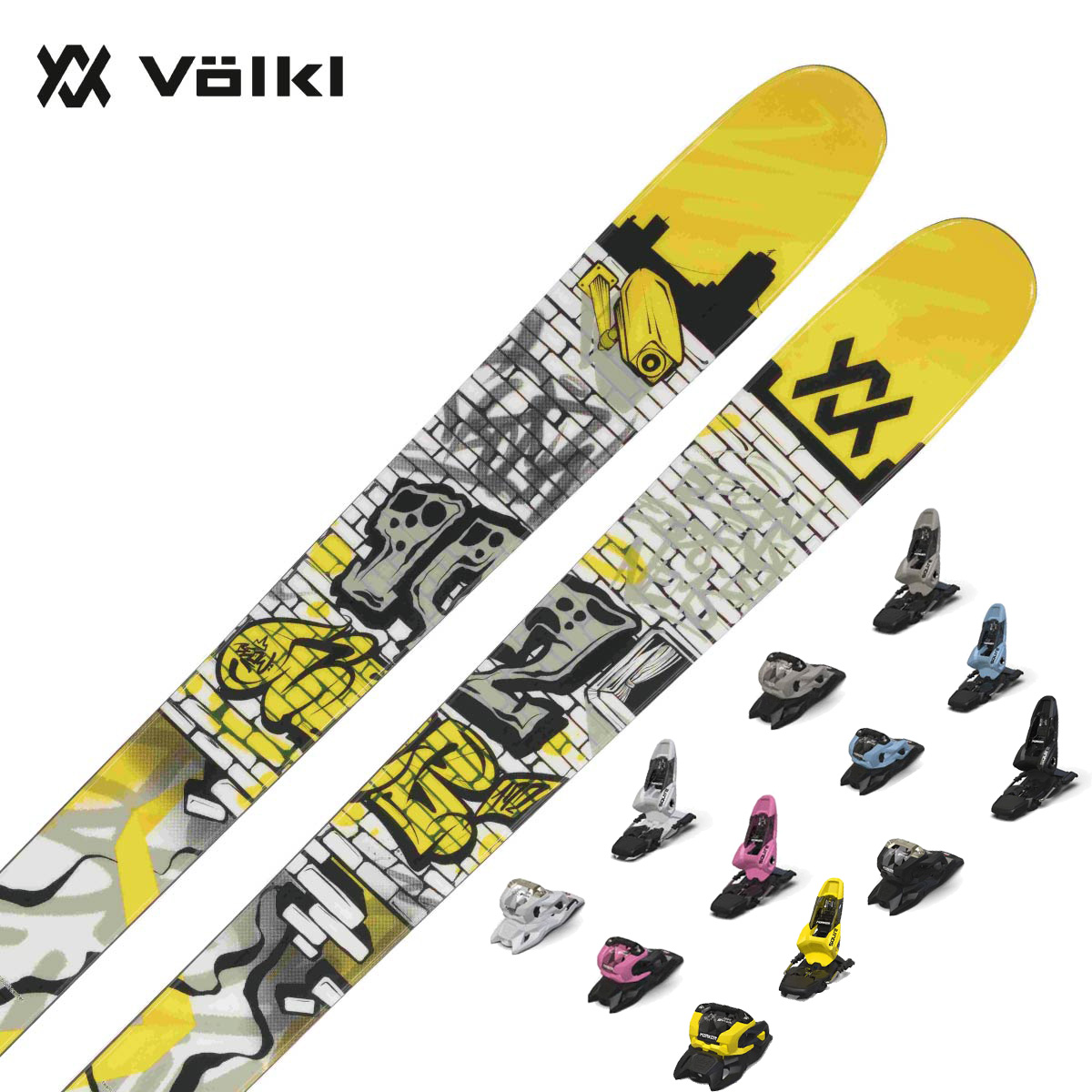 VOLKL〔滑雪板〕＜2025＞REVOLT 96 / V2410153000 / + <27>SQUIRE 11