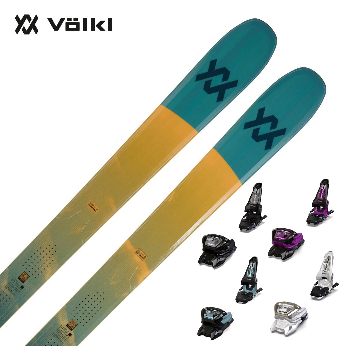 〔20261015〕VOLKL〔Skis〕＜2026＞BLAZE 104 TEAL FLAT / V2510132000 / + <26>GRIFFON 13 GW