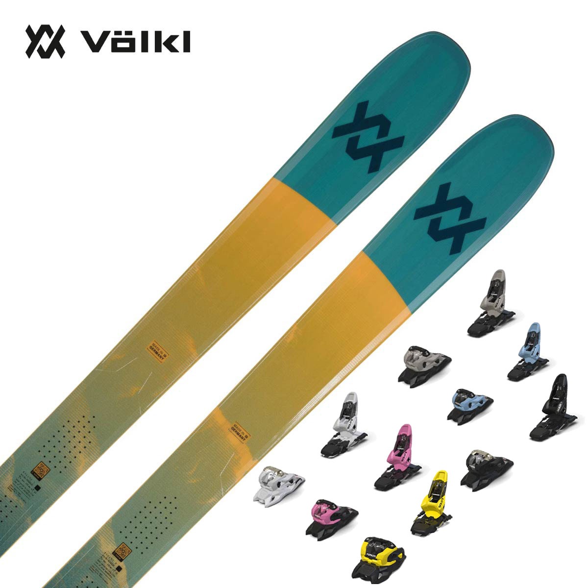 〔20261015〕VOLKL〔Skis〕＜2026＞BLAZE 104 TEAL FLAT / V2510132000 / + <27>SQUIRE 11
