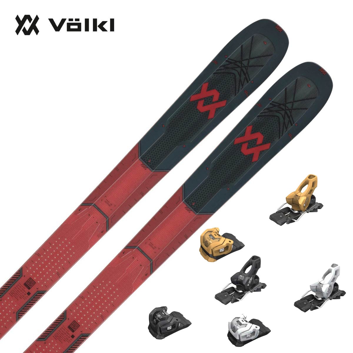 VOLKL〔滑雪板〕＜2026＞M7 MANTRA [V2510112.000] + <27>ATTACK LYT 11 GW