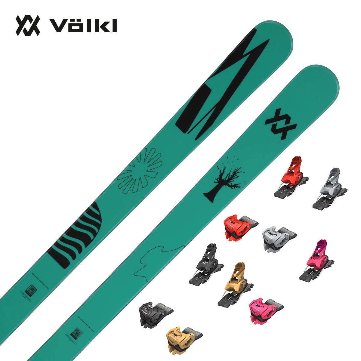 〔20261015〕VOLKL〔Skis〕＜2026＞REVOLT 86 FLAT / V2510160000 / + <27>ATTACK 14 GW