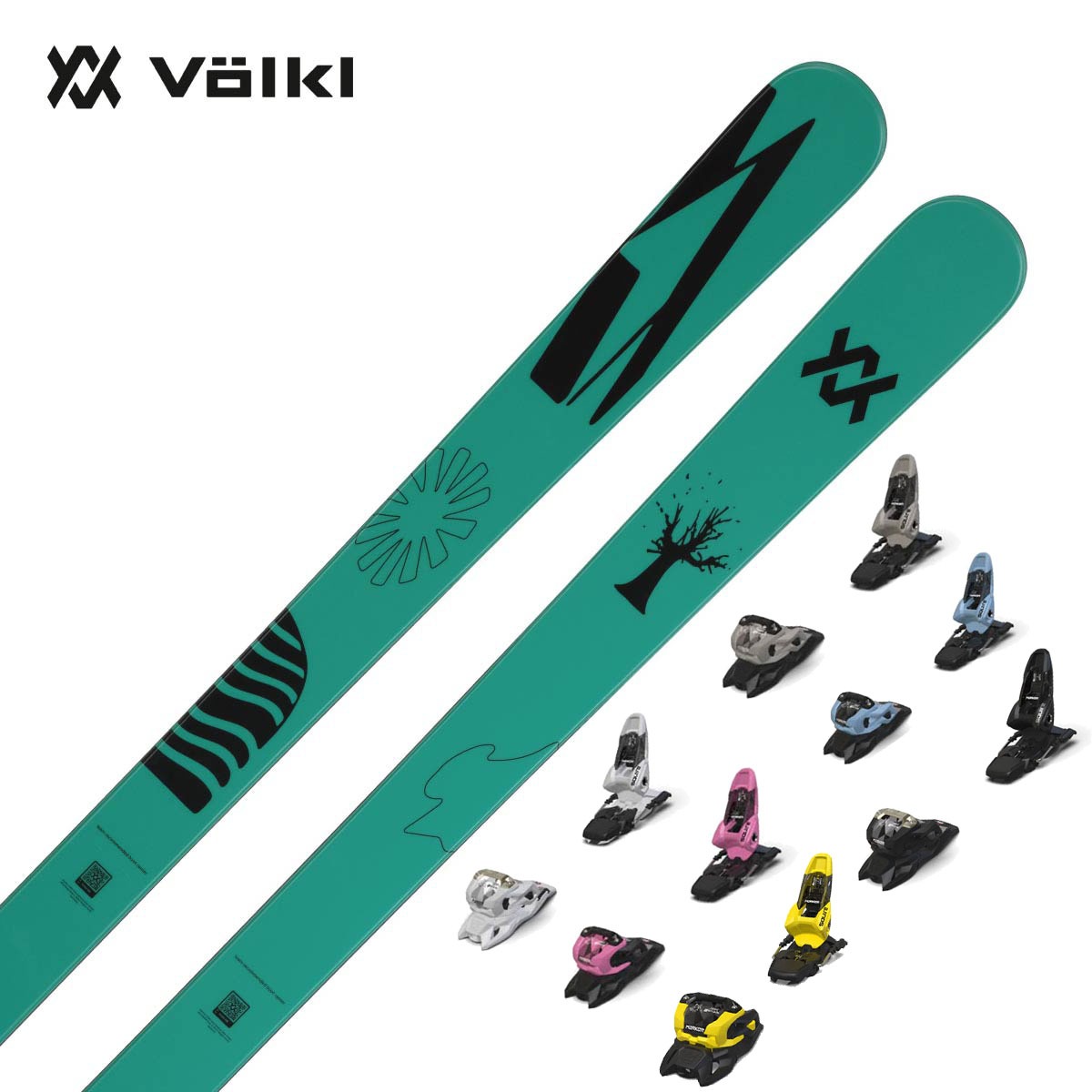 〔20261015〕VOLKL〔Skis〕＜2026＞REVOLT 86 FLAT / V2510160000 / + <27>SQUIRE 11
