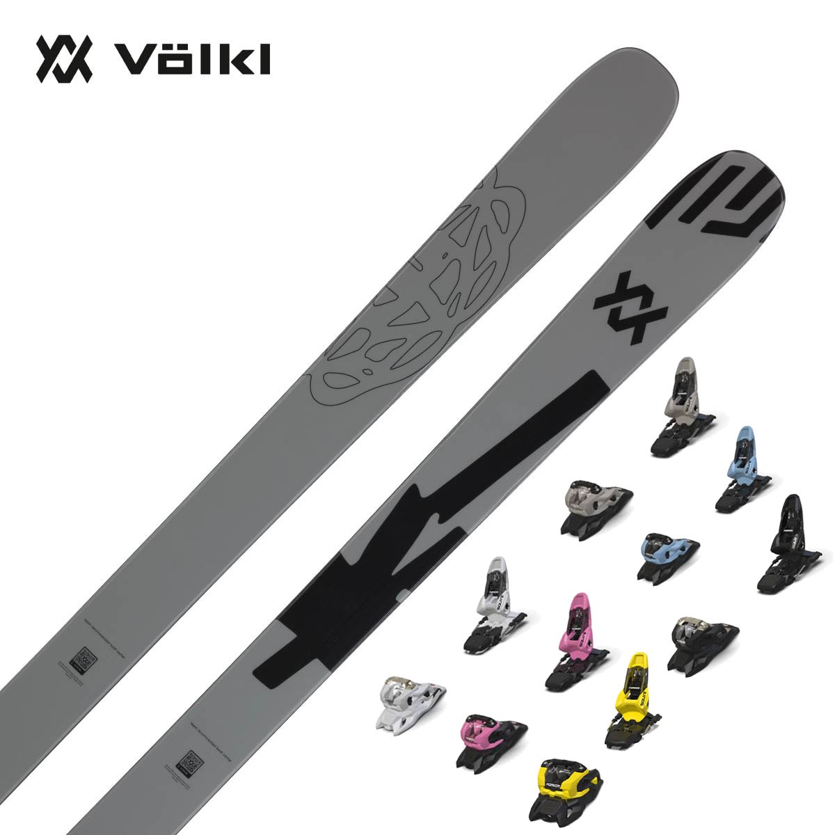 〔20261015〕VOLKL〔Skis〕＜2026＞REVOLT 90 FLAT / V2510156000 / + <27>SQUIRE 11