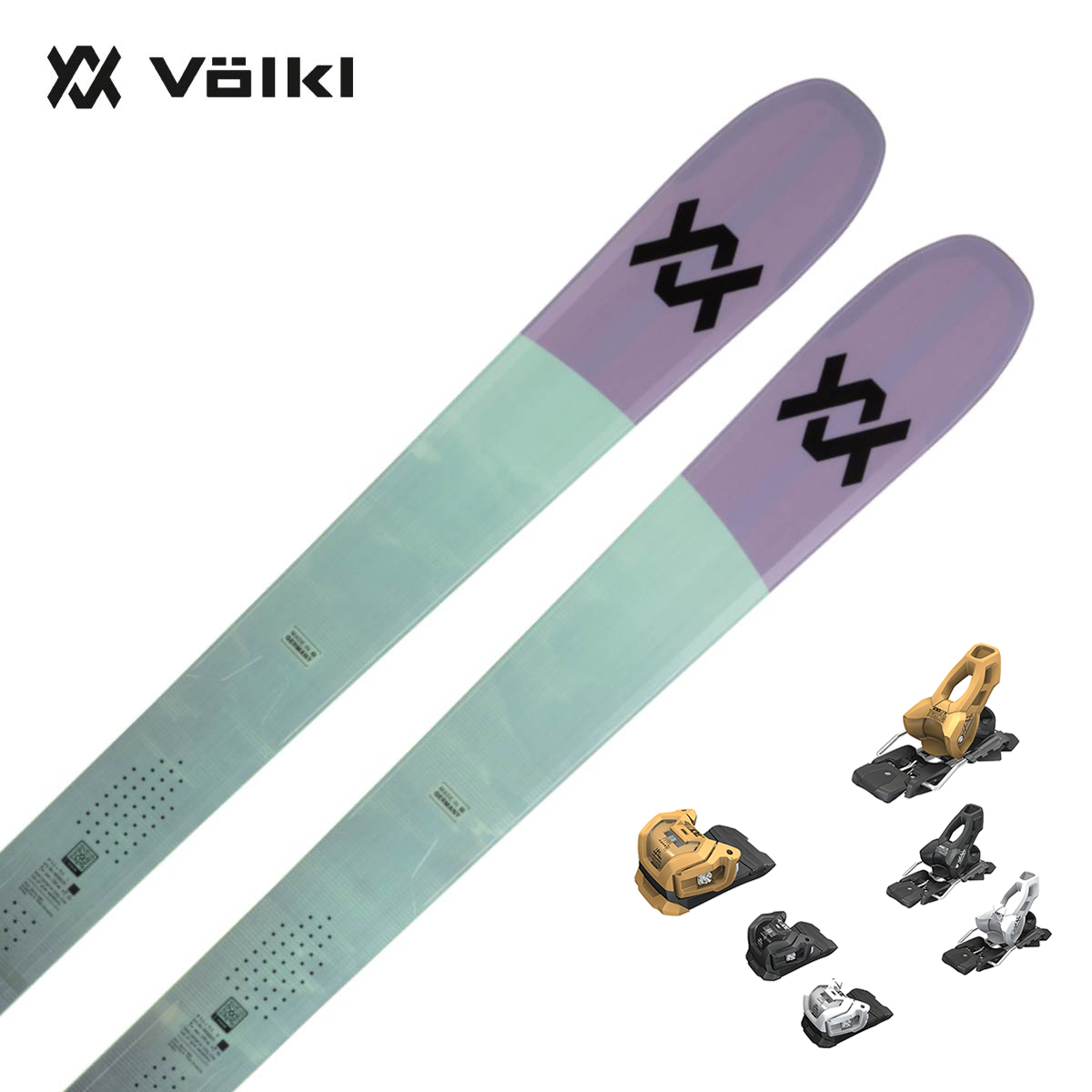 VOLKL〔滑雪板〕＜2027＞BLAZE 104 / V2610133 / +<27>ATTACK LYT 11 GW